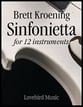 Sinfonietta Orchestra sheet music cover